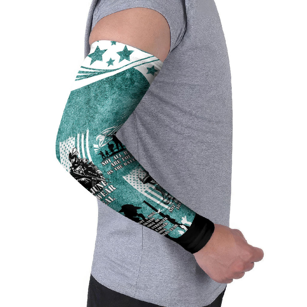 Veteran PTSD Arm Sleeves Not A Sign Of Weakness It Is Earned By Doing What Others Fear