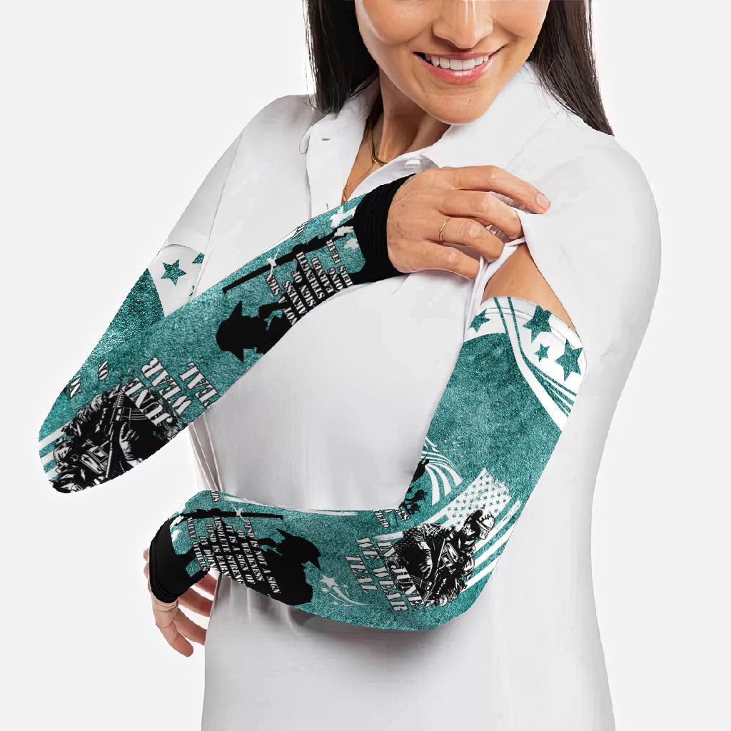 Veteran PTSD Arm Sleeves Not A Sign Of Weakness It Is Earned By Doing What Others Fear