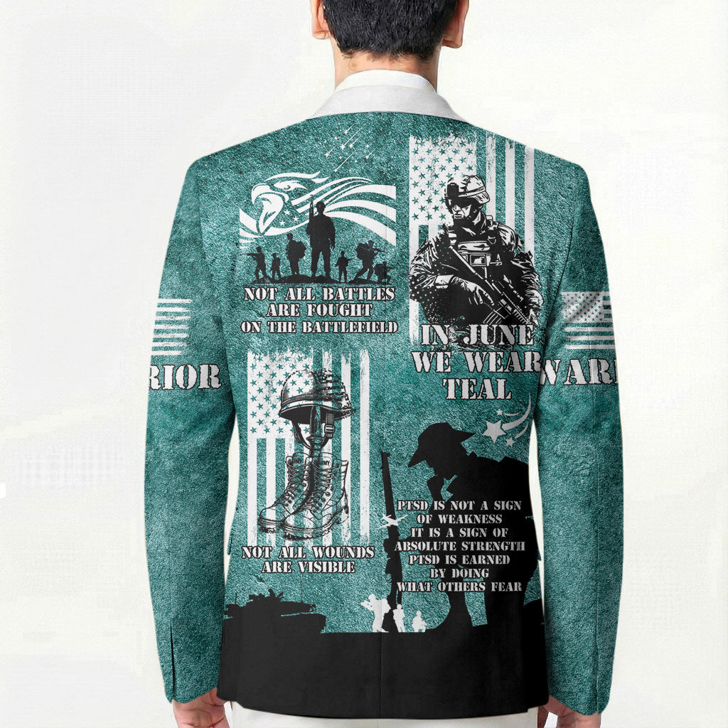 Veteran PTSD Blazer Not A Sign Of Weakness It Is Earned By Doing What Others Fear