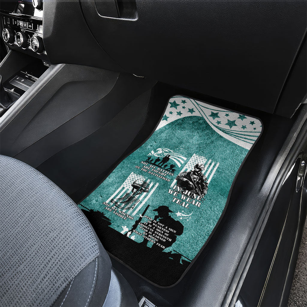 Veteran PTSD Car Mats Not A Sign Of Weakness It Is Earned By Doing What Others Fear
