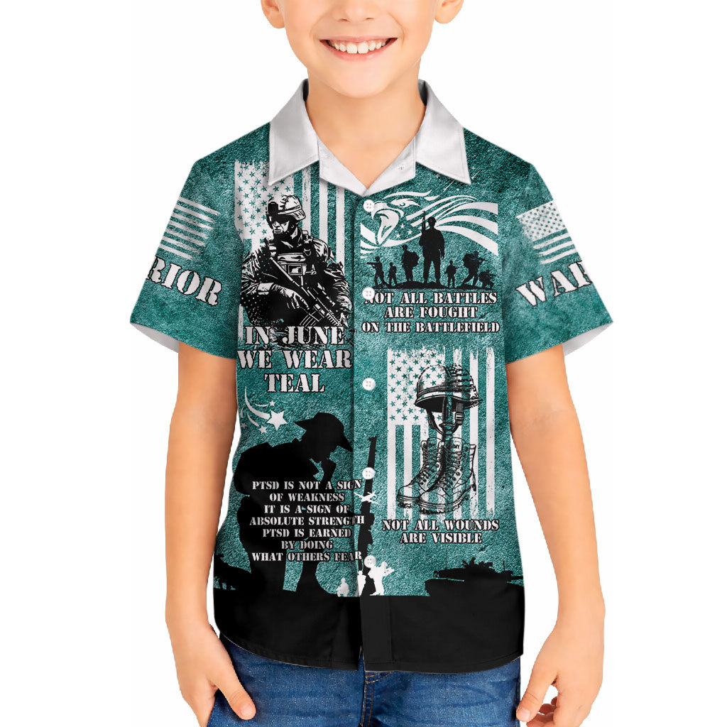 Veteran PTSD Hawaiian Shirt Not A Sign Of Weakness It Is Earned By Doing What Others Fear