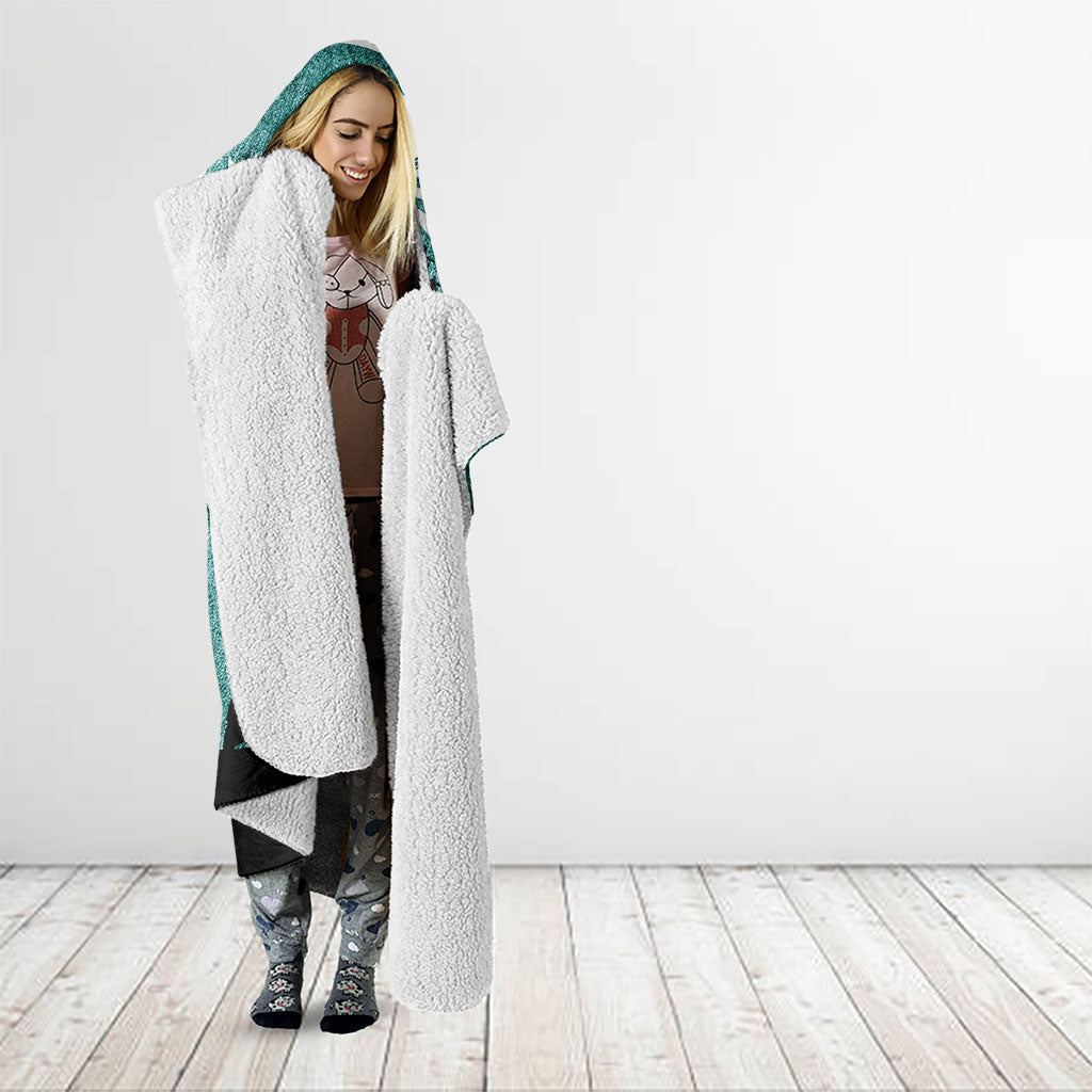 Veteran PTSD Hooded Blanket Not A Sign Of Weakness It Is Earned By Doing What Others Fear