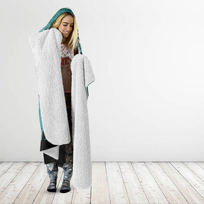 Veteran PTSD Hooded Blanket Not A Sign Of Weakness It Is Earned By Doing What Others Fear
