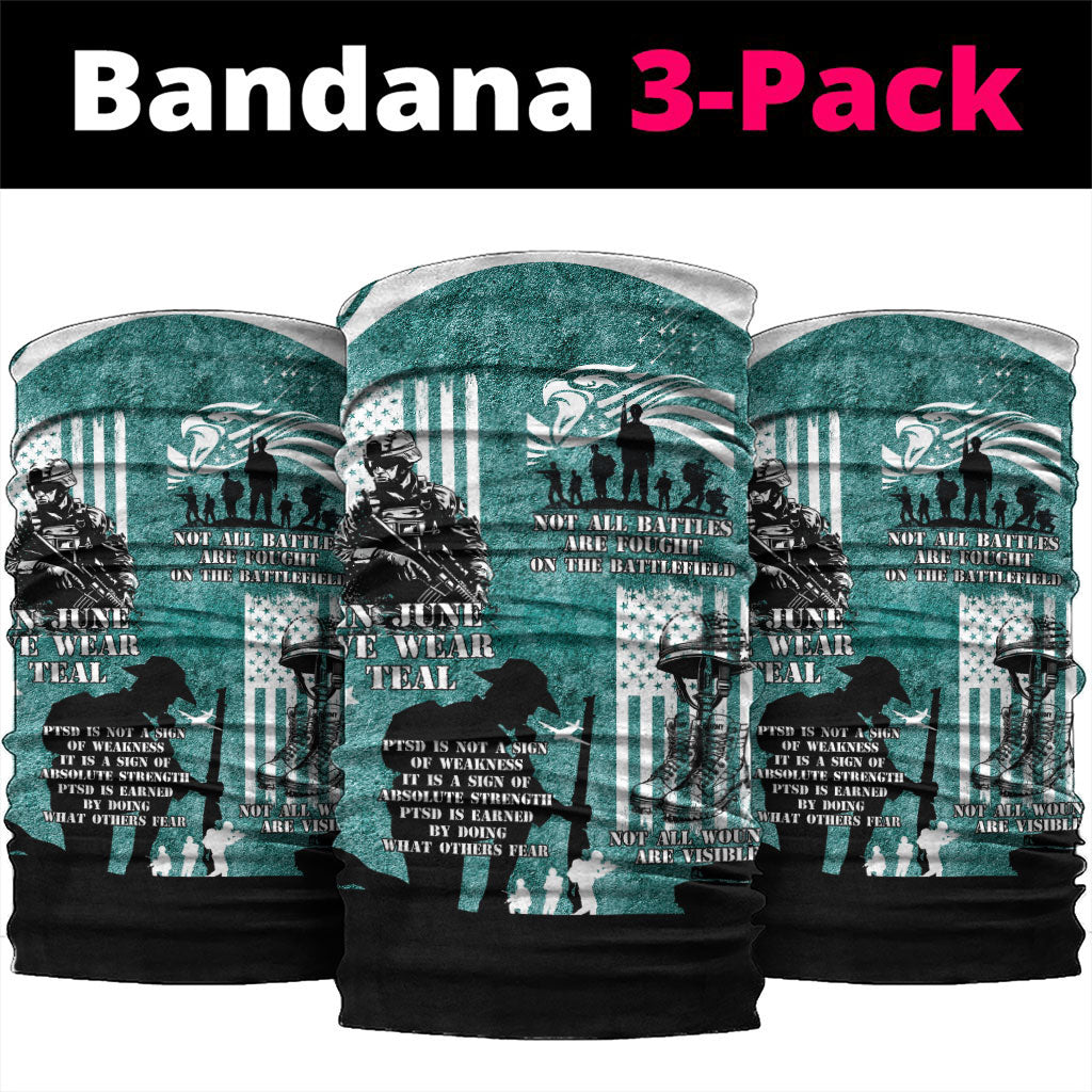 Veteran PTSD Neck Gaiter Not A Sign Of Weakness It Is Earned By Doing What Others Fear