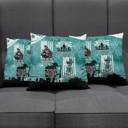 Veteran PTSD Pillow Cover Not A Sign Of Weakness It Is Earned By Doing What Others Fear