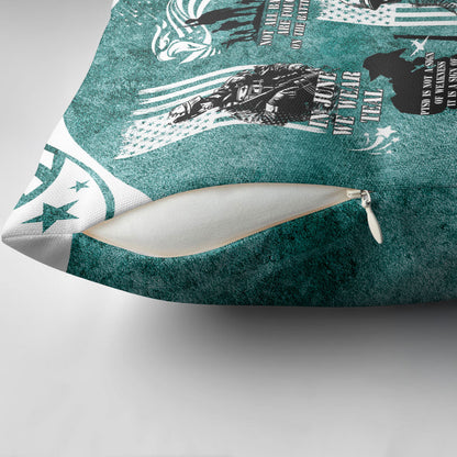 Veteran PTSD Pillow Cover Not A Sign Of Weakness It Is Earned By Doing What Others Fear