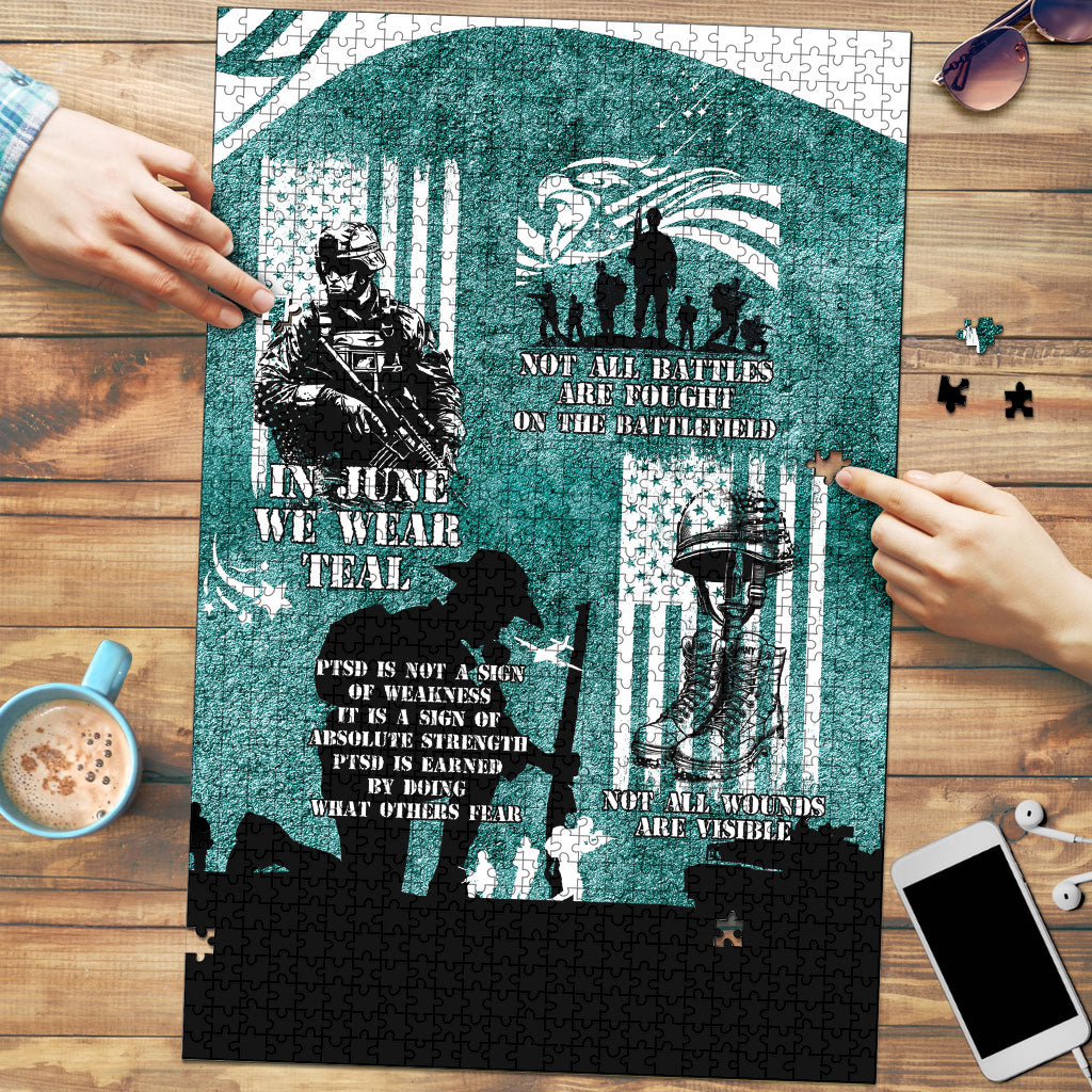 Veteran PTSD Puzzle Not A Sign Of Weakness It Is Earned By Doing What Others Fear