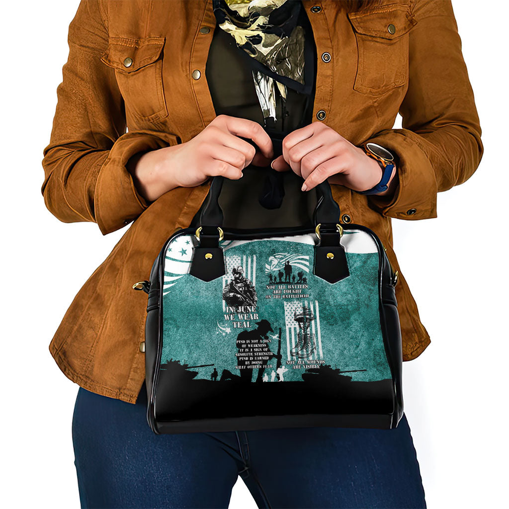 Veteran PTSD Shoulder Handbag Not A Sign Of Weakness It Is Earned By Doing What Others Fear