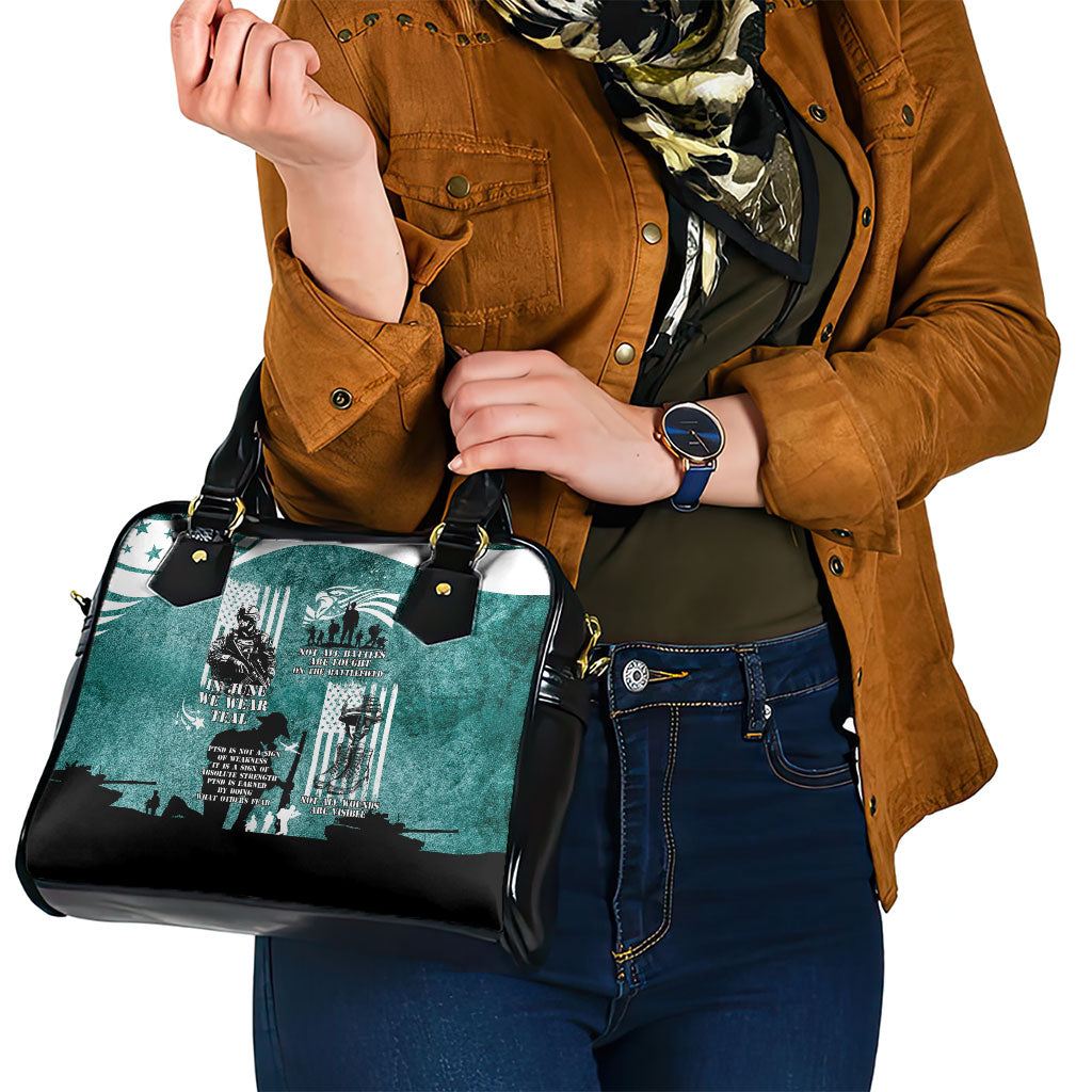 Veteran PTSD Shoulder Handbag Not A Sign Of Weakness It Is Earned By Doing What Others Fear