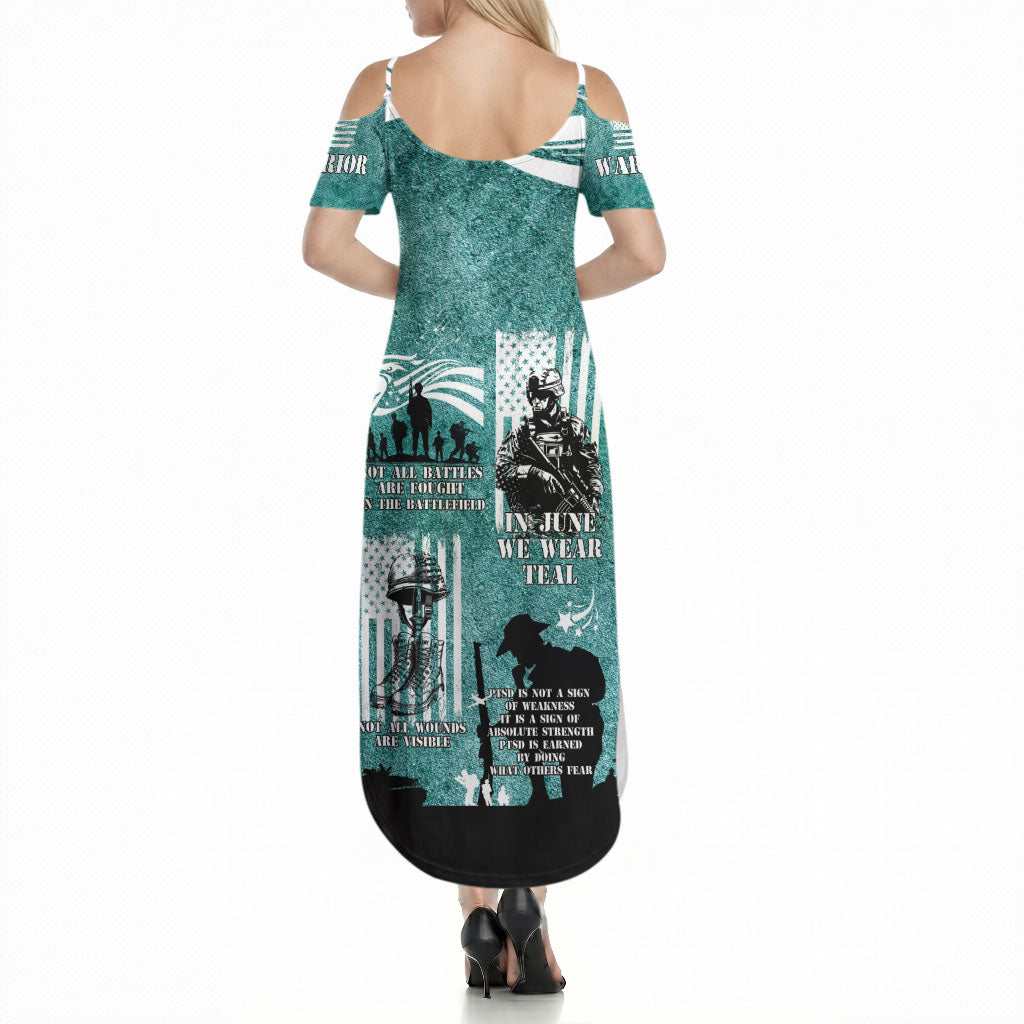 Veteran PTSD Summer Maxi Dress Not A Sign Of Weakness It Is Earned By Doing What Others Fear