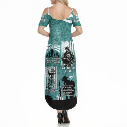 Veteran PTSD Summer Maxi Dress Not A Sign Of Weakness It Is Earned By Doing What Others Fear