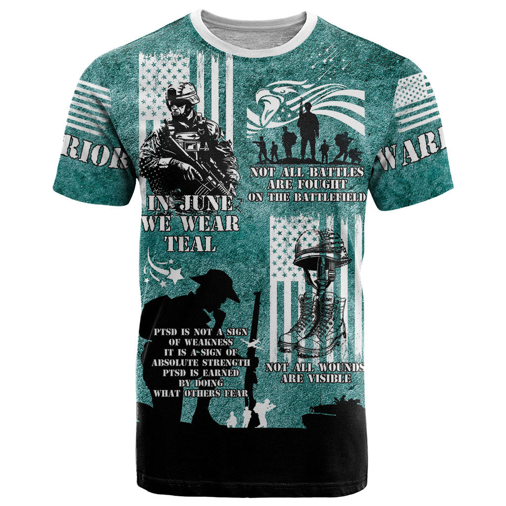 Veteran PTSD T Shirt Not A Sign Of Weakness It Is Earned By Doing What Others Fear