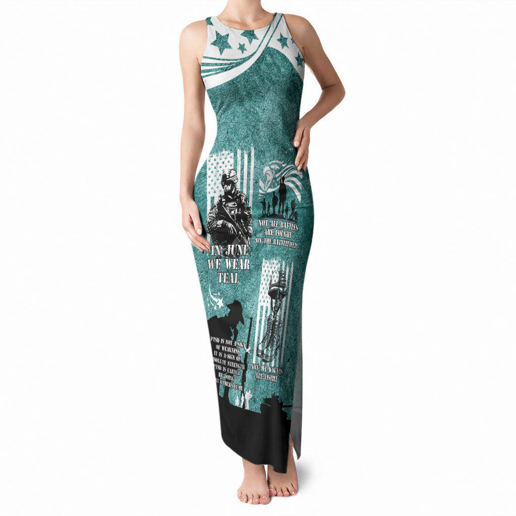 Veteran PTSD Tank Maxi Dress Not A Sign Of Weakness It Is Earned By Doing What Others Fear