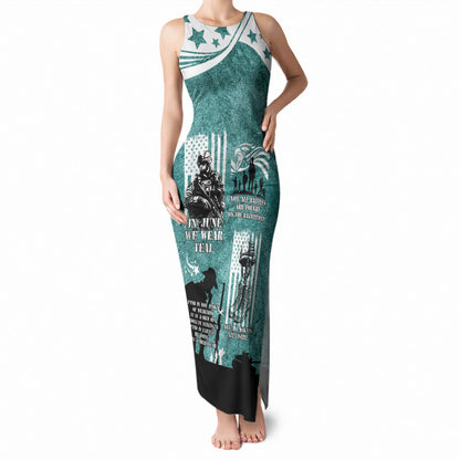 Veteran PTSD Tank Maxi Dress Not A Sign Of Weakness It Is Earned By Doing What Others Fear