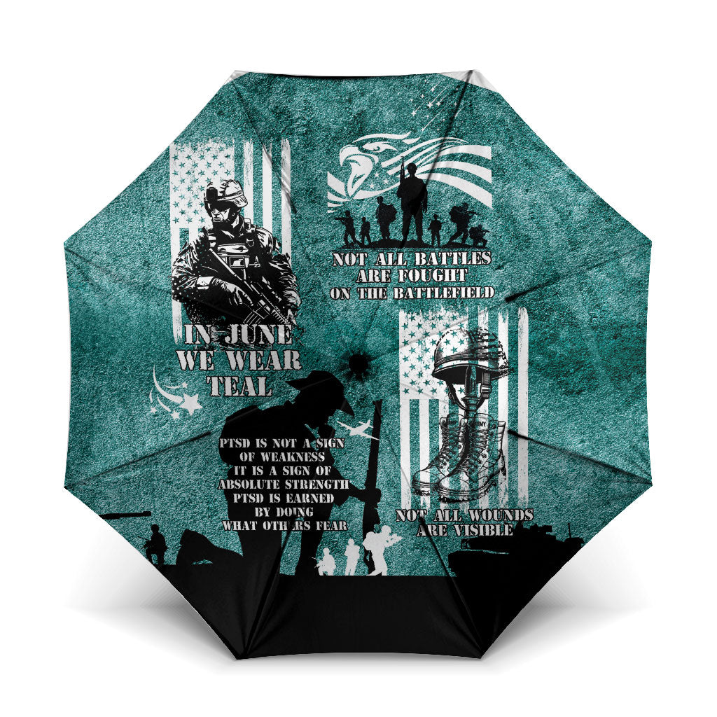 Veteran PTSD Umbrella Not A Sign Of Weakness It Is Earned By Doing What Others Fear