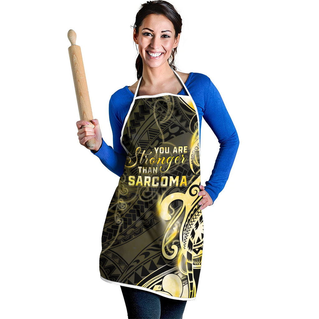 Sarcoma Support Apron You Are Stronger Than Sarcoma
