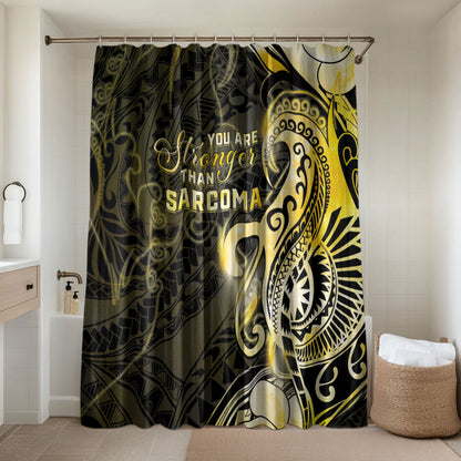Sarcoma Support Bathroom Set You Are Stronger Than Sarcoma