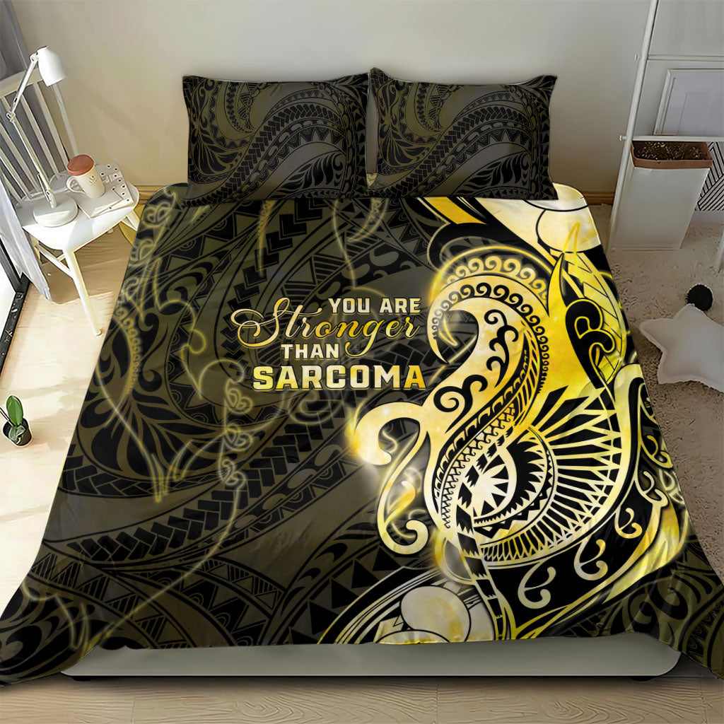 Sarcoma Support Bedding Set You Are Stronger Than Sarcoma