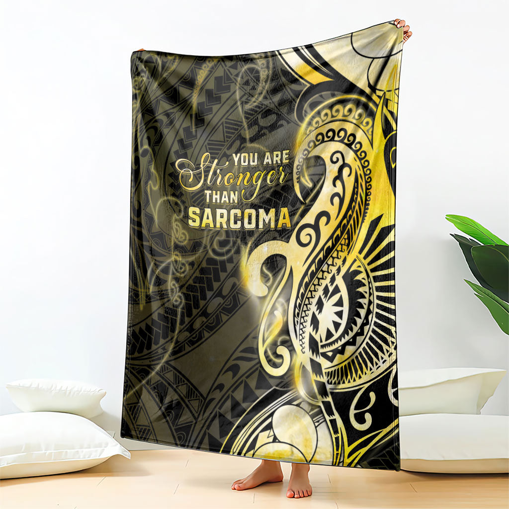Sarcoma Support Blanket You Are Stronger Than Sarcoma