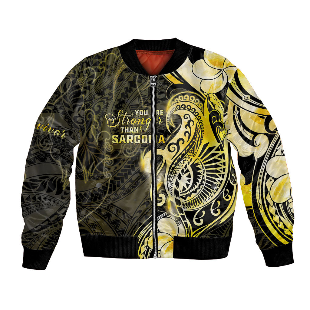 Sarcoma Support Bomber Jacket You Are Stronger Than Sarcoma