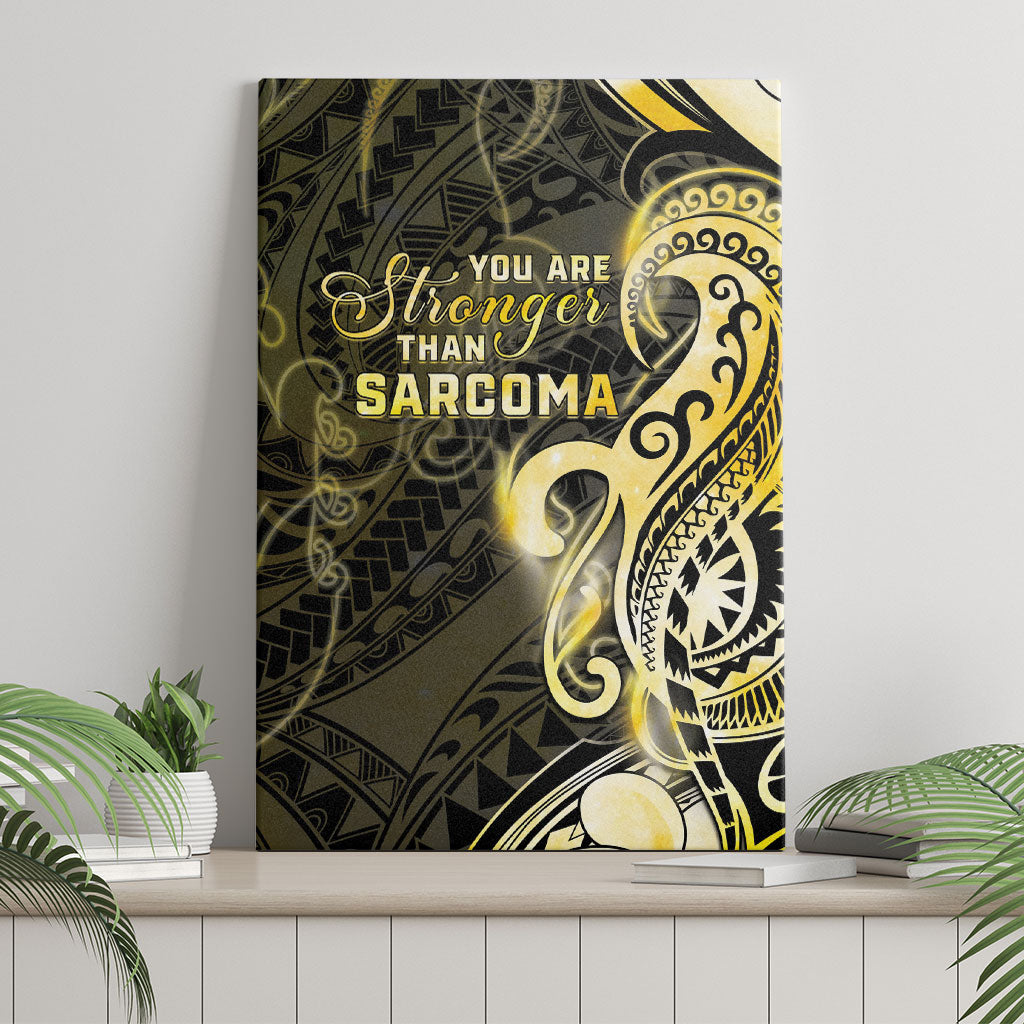 Sarcoma Support Canvas Wall Art You Are Stronger Than Sarcoma