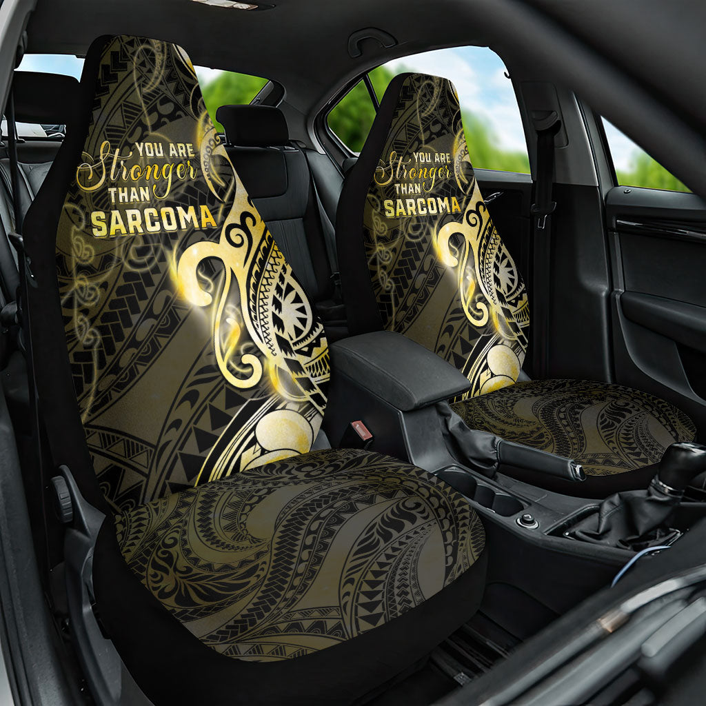 Sarcoma Support Car Seat Cover You Are Stronger Than Sarcoma