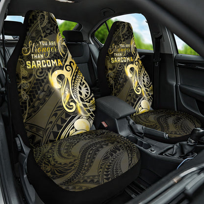 Sarcoma Support Car Seat Cover You Are Stronger Than Sarcoma