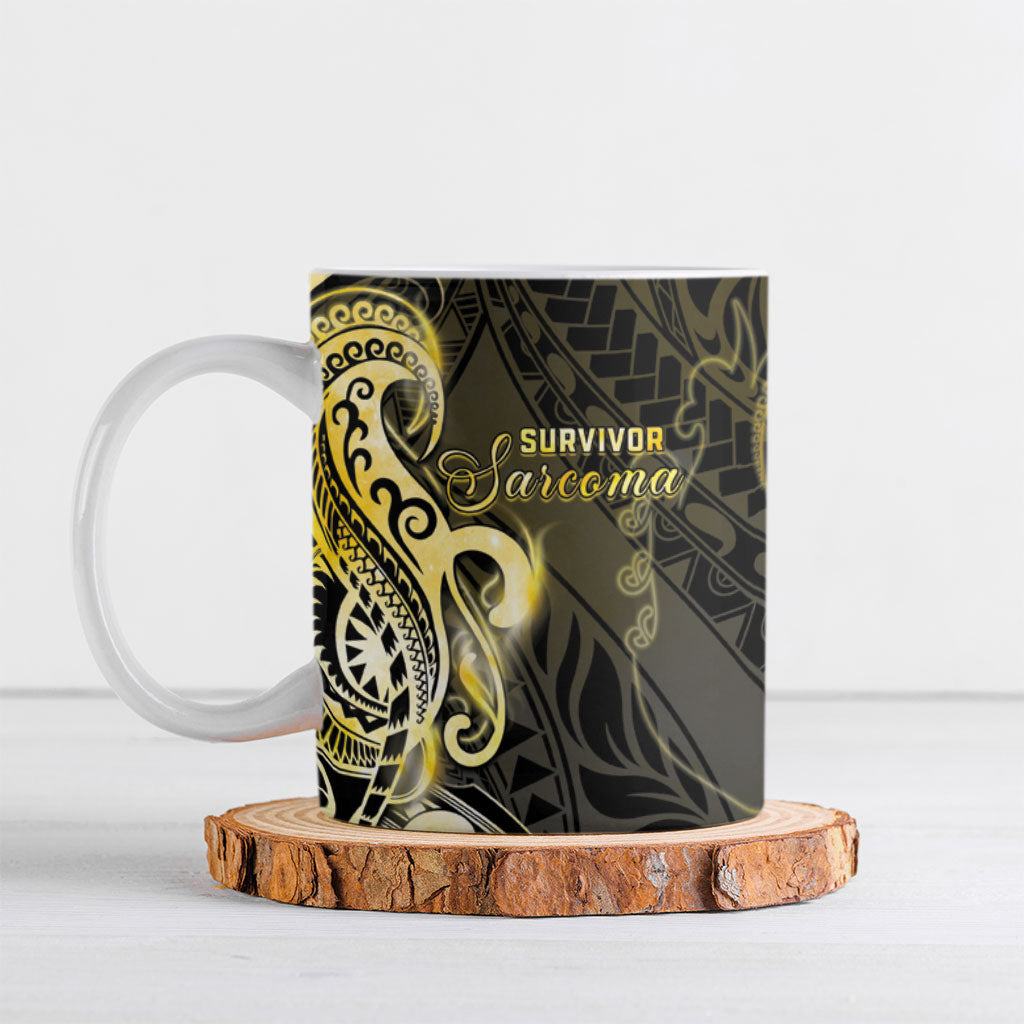 Sarcoma Support Ceramic Mug You Are Stronger Than Sarcoma