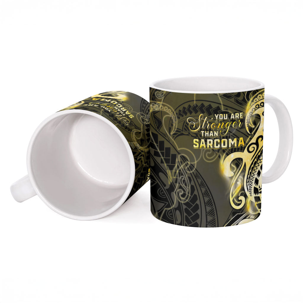 Sarcoma Support Ceramic Mug You Are Stronger Than Sarcoma