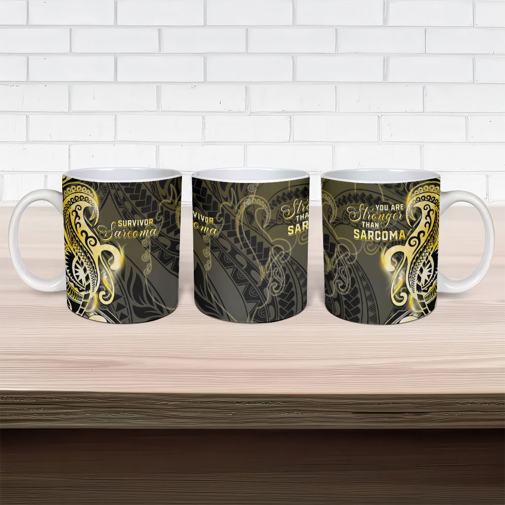 Sarcoma Support Ceramic Mug You Are Stronger Than Sarcoma