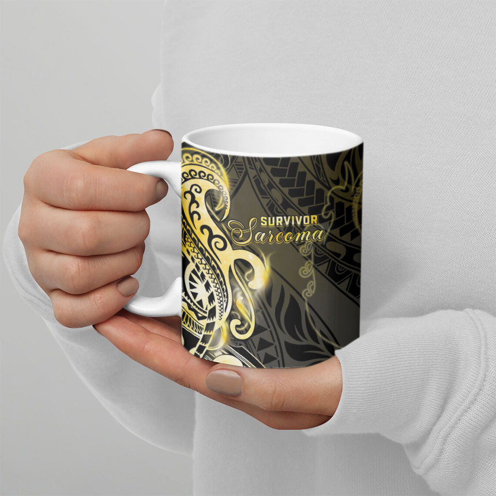 Sarcoma Support Ceramic Mug You Are Stronger Than Sarcoma
