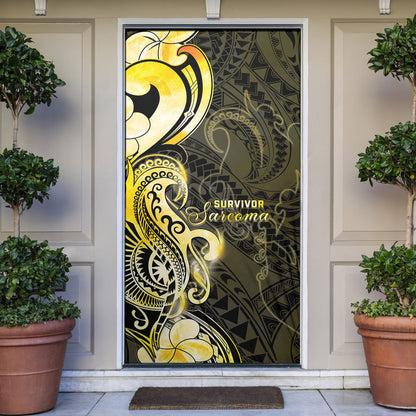 Sarcoma Support Door Cover You Are Stronger Than Sarcoma