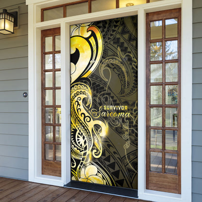 Sarcoma Support Door Cover You Are Stronger Than Sarcoma