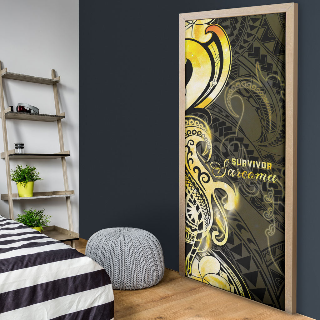 Sarcoma Support Door Cover You Are Stronger Than Sarcoma
