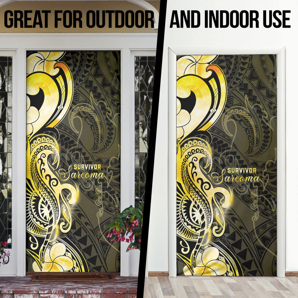 Sarcoma Support Door Cover You Are Stronger Than Sarcoma