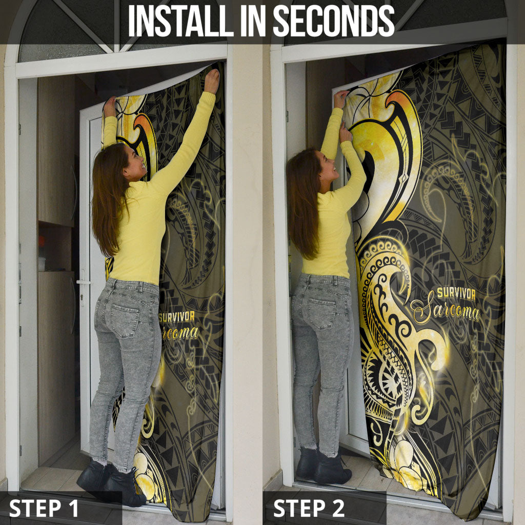 Sarcoma Support Door Cover You Are Stronger Than Sarcoma