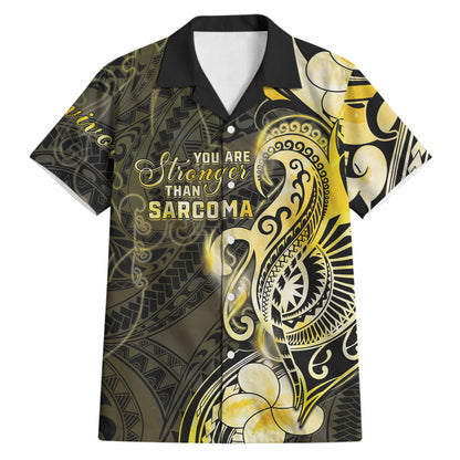 Sarcoma Support Hawaiian Shirt You Are Stronger Than Sarcoma