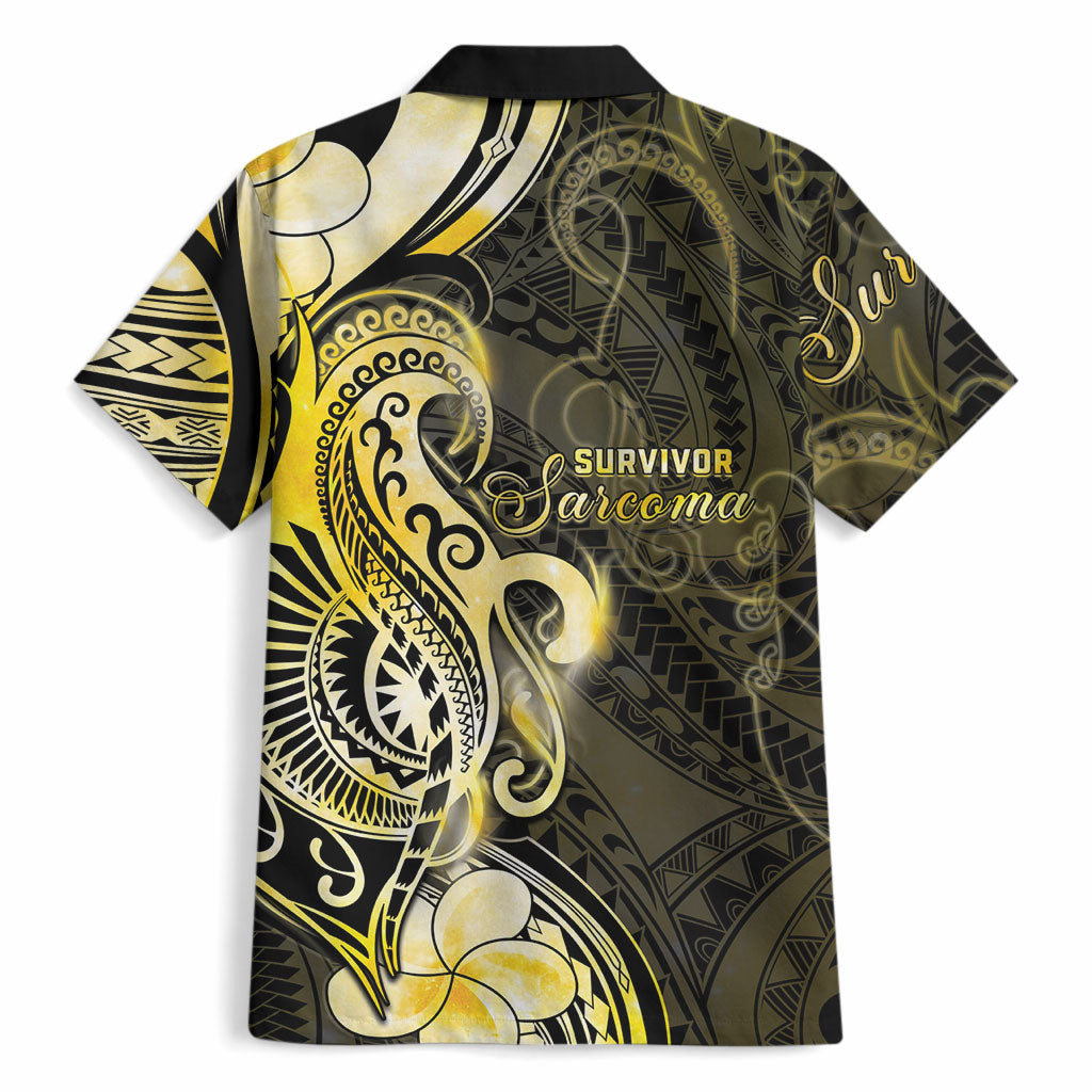Sarcoma Support Hawaiian Shirt You Are Stronger Than Sarcoma