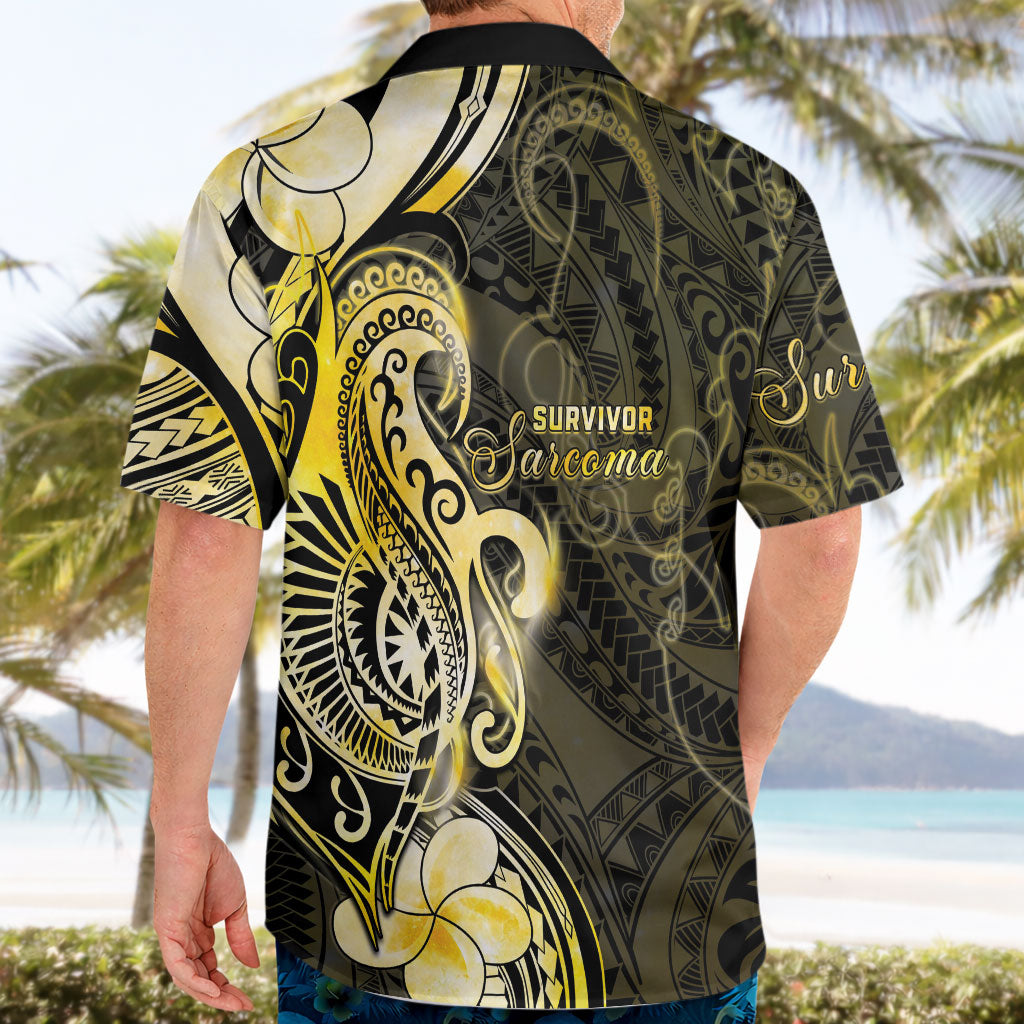Sarcoma Support Hawaiian Shirt You Are Stronger Than Sarcoma