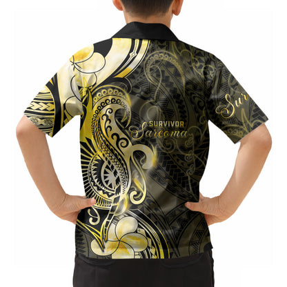 Sarcoma Support Hawaiian Shirt You Are Stronger Than Sarcoma