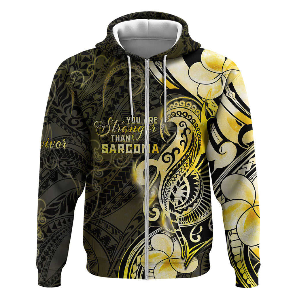 Sarcoma Support Hoodie You Are Stronger Than Sarcoma