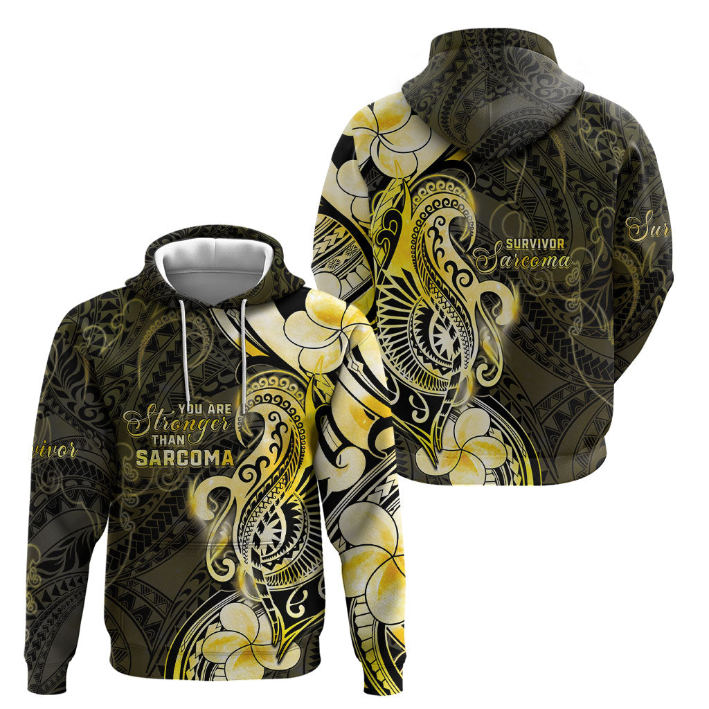 Sarcoma Support Hoodie You Are Stronger Than Sarcoma