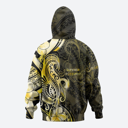 Sarcoma Support Hoodie You Are Stronger Than Sarcoma