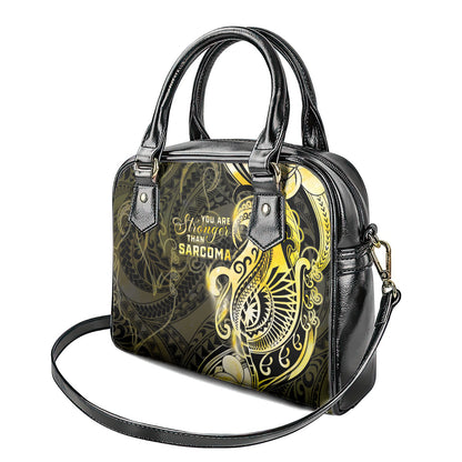 Sarcoma Support Shoulder Handbag You Are Stronger Than Sarcoma