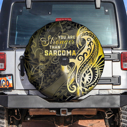 Sarcoma Support Spare Tire Cover You Are Stronger Than Sarcoma
