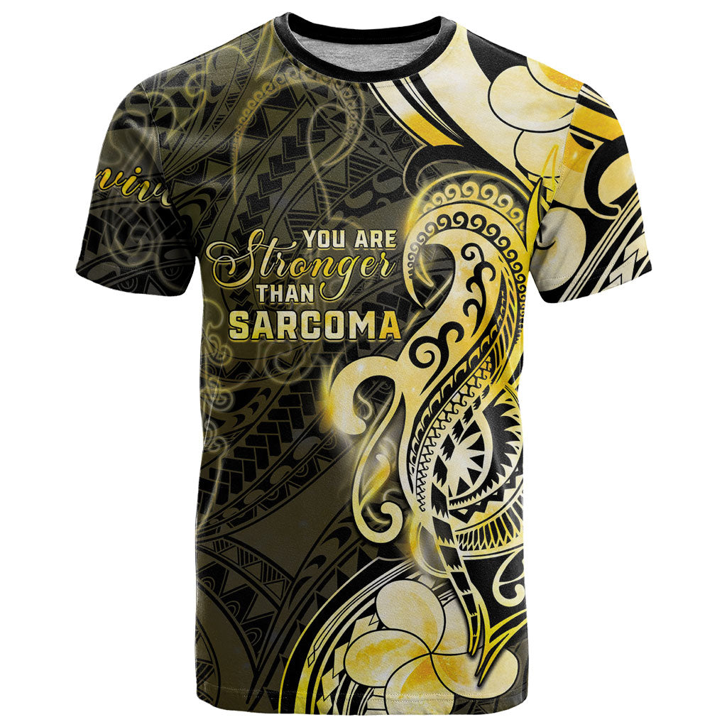 Sarcoma Support T Shirt You Are Stronger Than Sarcoma