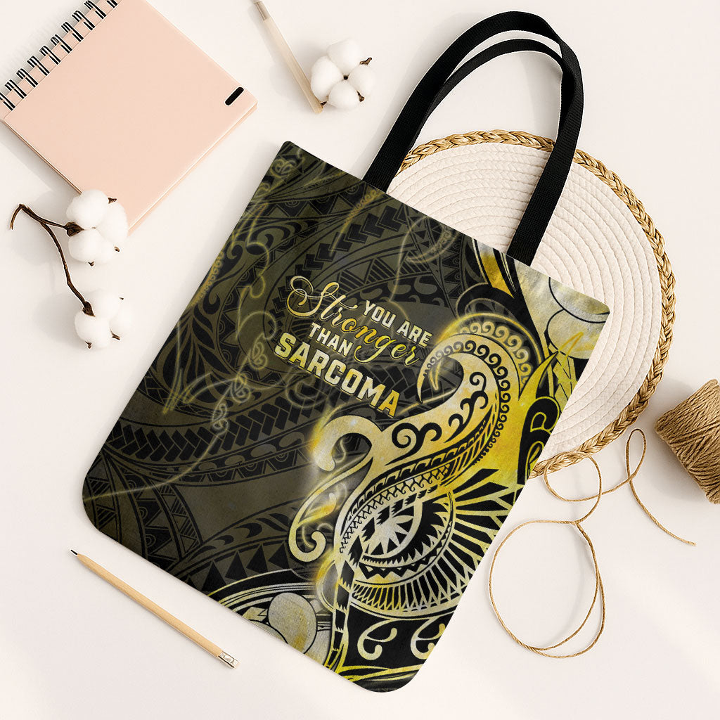 Sarcoma Support Tote Bag You Are Stronger Than Sarcoma