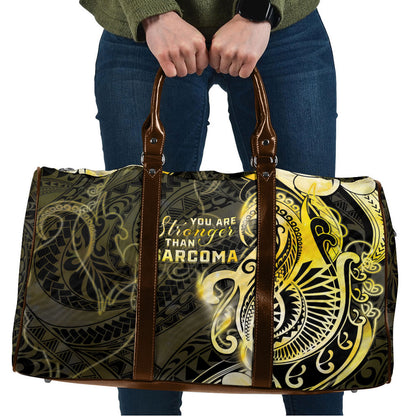 Sarcoma Support Travel Bag You Are Stronger Than Sarcoma