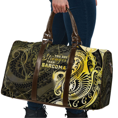 Sarcoma Support Travel Bag You Are Stronger Than Sarcoma