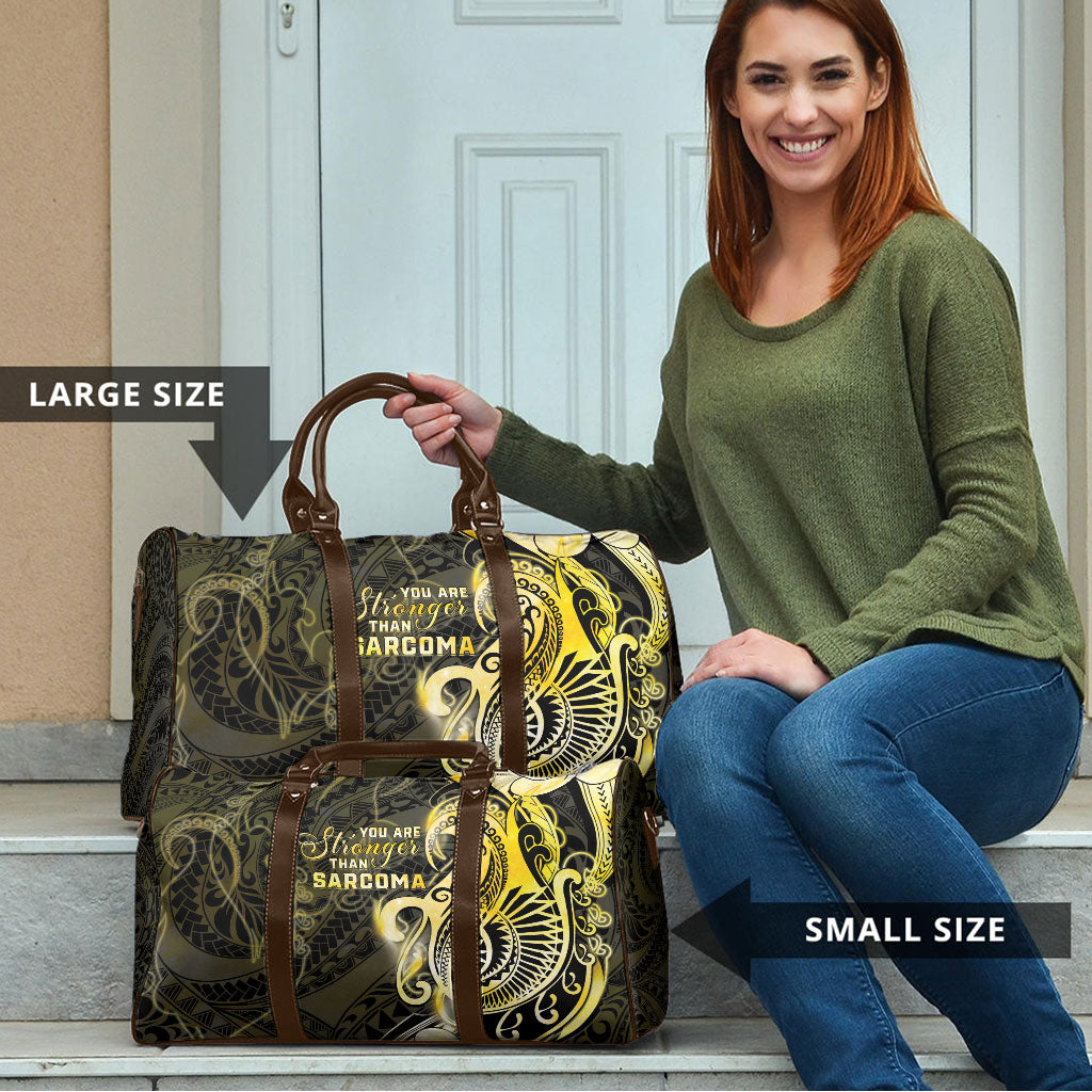 Sarcoma Support Travel Bag You Are Stronger Than Sarcoma
